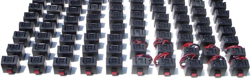 Hand Truck Sentry System - HTS Systems' LED Dash Release Switches