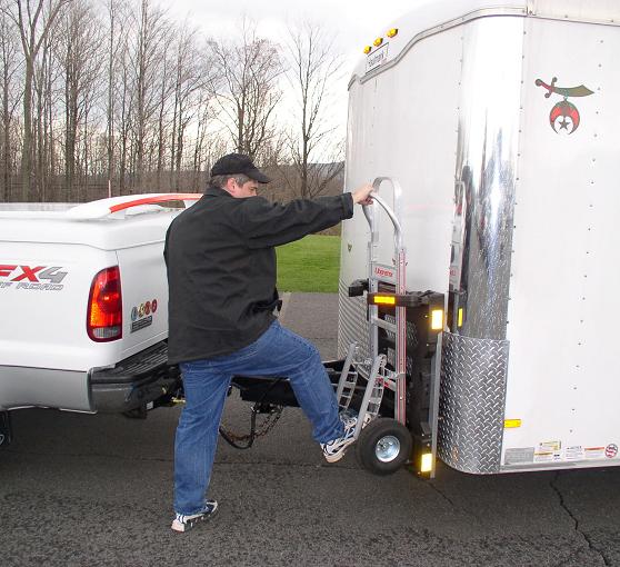 hand truck lock for cargo trailers - B&P Liberator Hand Trucks