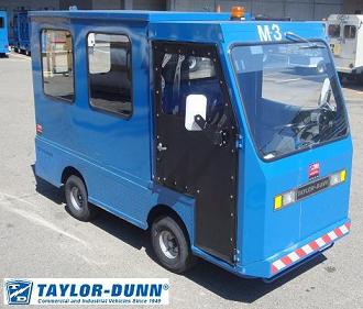 Taylor-Dunn B-248 48V GT mail delivery vehicle