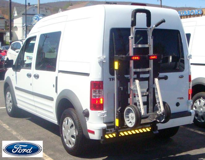 Hand Truck Sentry System - Ford Transit Connect cargo van